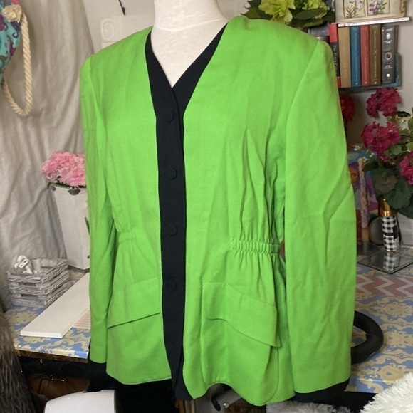 🌷 Lillie Rubin🌷Vintage Wool Blazer - Picture 3 of 8